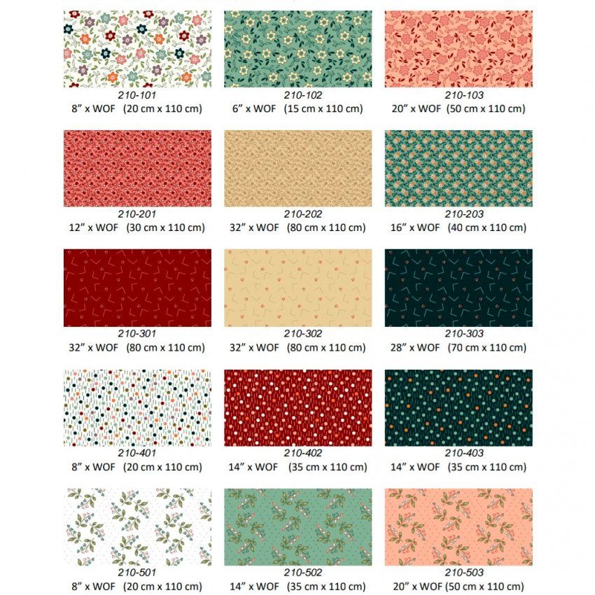 Tejido patchwork EQP Textiles
